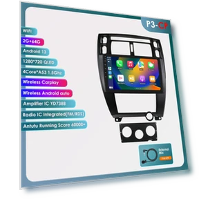 Автомобильный мультимедийный центр с AI экраном — Аксессуары и крепления для установки, Hizpo