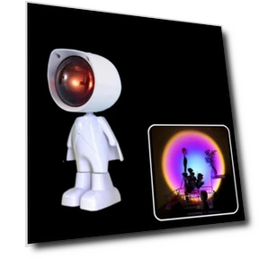 Настольная лампа с проекцией — Ночники, HMM