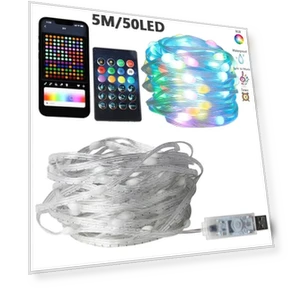 Умная светодиодная гирлянда с программируемой подсветкой — Гирлянды для дома, Mellow Home