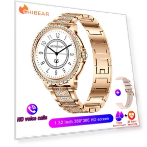 Модные женские умные часы с измерением кислорода в крови — Умные часы, Chibear