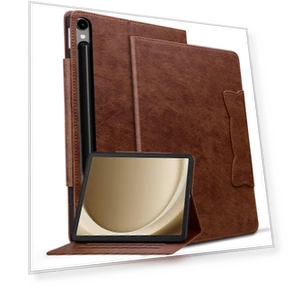 Кожаный чехол для планшета с карманом для карт — Клавиатурные чехлы, Smartwatch 2025