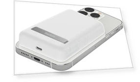 Магнитный беспроводной внешний аккумулятор с подставкой — Зарядные устройства, Belkin