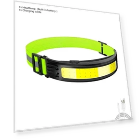 Сенсорная налобная лампа с аккумулятором — Фонарики, CACCES