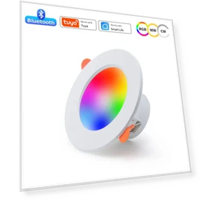 Умный светодиодный потолочный светильник с диммированием и пультом ДУ — Светодиодные, Tuya