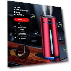 Беспроводной ультразвуковой увлажнитель воздуха с ароматерапией и ночной подсветкой — Увлажнители воздуха, OLOEY