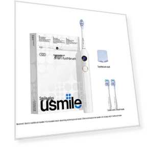 Умная электрическая зубная щетка с голосовыми напоминаниями через костную проводимость — Звуковые зубные щетки, usmile