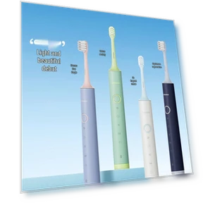 Умная электрическая зубная щетка с ультразвуковой технологией — Сменные насадки для зубных щеток, Liboade