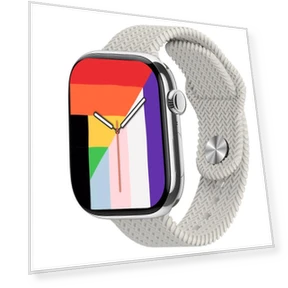 Умные часы с AMOLED дисплеем, NFC, GPS и AI-ассистентом — Умные часы, Happy World Electronics