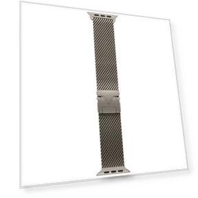 Смарт-часы с GPS и сотовой связью, 49 мм, бежевый титановый корпус, бежевый ремешок Milanese — Умные часы, Apple