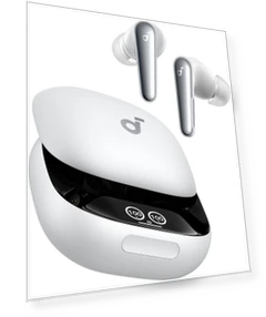 Наушники TWS Liberty 4 Pro, белый матовый — Внутриканальные наушники, Anker