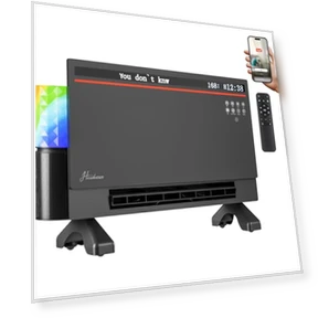 Портативный обогреватель с Bluetooth-колонкой и RGB-подсветкой — Обогреватели, Hawkrown