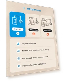 Умный выключатель света, 4 шт. — Диммеры, meross