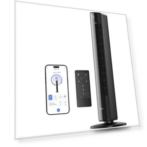 Умная колонная вентиляторная башня — Напольные вентиляторы, Della