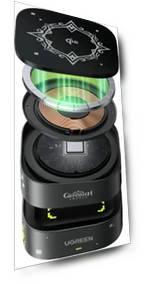 Беспроводное зарядное устройство с магнитной фиксацией — Аксессуары для телефонов, UGREEN