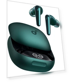 Наушники TWS, зеленый матовый — Внутриканальные наушники, Anker