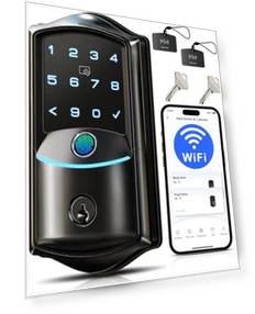 Умный замок с встроенным Wi-Fi для входной двери — Задвижки, Veise