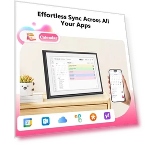 Цифровой календарь с сенсорным экраном — Календари, BIGASUO