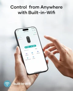 Умный замок для входной двери с Wi-Fi и отпечатком пальца — Умные замки, HEANTLE