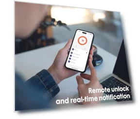 Умный дверной замок с Wi-Fi — Электромагнитные замки, Hutehoute