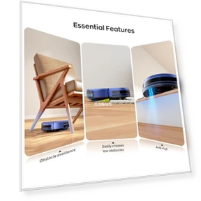 Робот-пылесос и швабра 2-в-1 — Роботы-пылесосы, MANVN