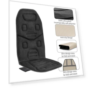 Массажная подушка для кресла с подогревом — Массажеры для спины, COMFIER