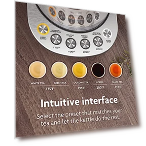 Электрический чайник с инфузором для листового чая — Чайники и чайные машины, Vianté