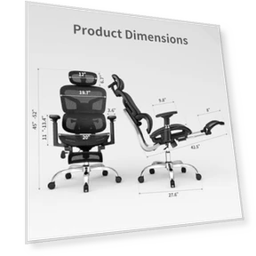Эргономичное офисное кресло с сетчатым сиденьем — Офисные кресла, marrap
