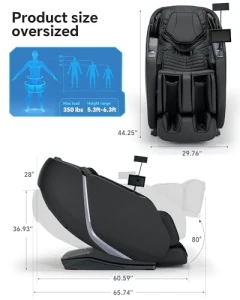 Массажное кресло для всего тела с нулевой гравитацией — Массажные кресла, UIIU