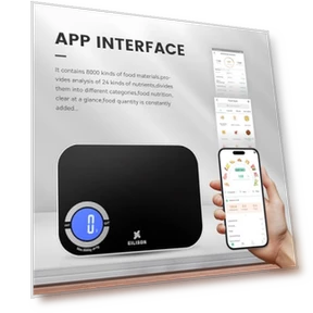 Умные кухонные весы с Bluetooth и приложением — Весы для контроля веса, EILISON