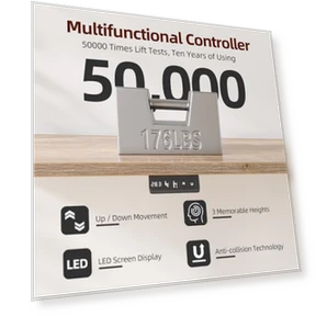 Стол для работы сидя и стоя с двумя ящиками — Офисная, TIQLAB