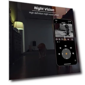 Робот-сова, интерактивная игрушка с камерой и раздатчиком лакомств для собак и кошек — Камеры и мониторы, SKYMEE