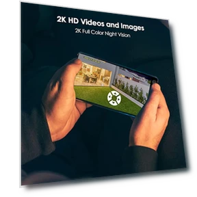 Солнечная камера безопасности для улицы с беспроводным подключением — Цилиндрические камеры, SEHMUA