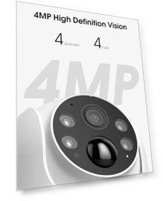 Солнечные беспроводные камеры видеонаблюдения для улицы с панорамным обзором — Цилиндрические камеры, ARCCTV