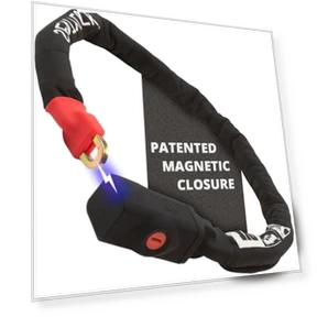 Велосипедный цепной замок с ключом — Цепные замки, Seatylock