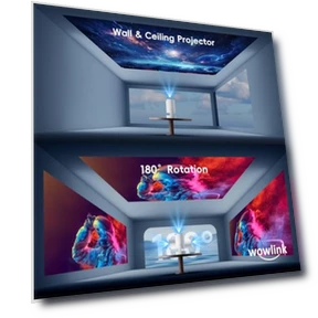 Мини-проектор с поддержкой WiFi 6 и Bluetooth 5.4 — Проекторы, wowlink