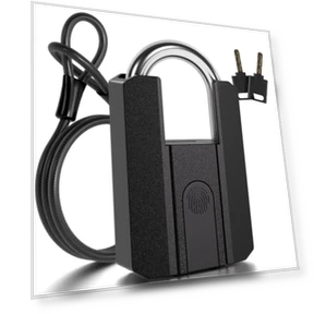 Умный велосипедный замок с отпечатком пальца — U-образные замки, APECYC