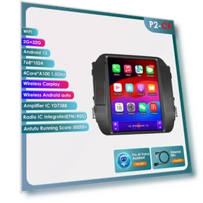 Автомобильный радиоприемник Android с CarPlay и Android Auto — Аксессуары и крепления для установки, Hizpo