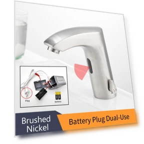 Смеситель для ванной комнаты, электрический, автоматический — Сенсорные смесители для кухни, Harmonious Living Home