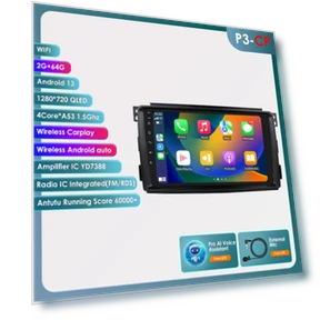 Автомобильное радио с поддержкой Android 13 и Apple CarPlay — Автомобильные навигаторы, Hizpo