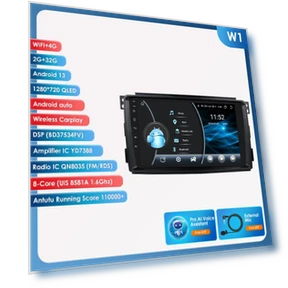 Автомобильное радио с Android 13 — Автомобильные навигаторы, Hizpo