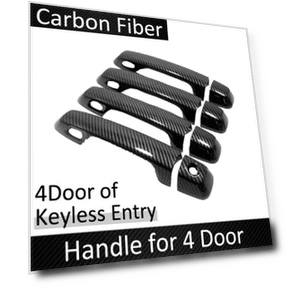 Умная накладка на дверную ручку из углепластика — Защита порогов дверей