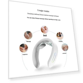 Умный электрический массажер для шеи с импульсами и подогревом — Миостимуляторы, JDST online