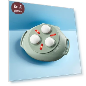 Нагревающий массажер для живота с подвесным горшком — Массажеры для спины, Ke Ai Yuan Su