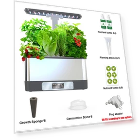 Гидропонная система для выращивания растений в помещении — Лампы для растений, Tuya