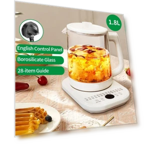 Умный стеклянный электрический чайник с функцией сохранения тепла — Чайники и чайные машины, Decor Dream