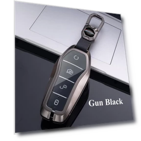 Металлический чехол для ключей от машины с умным пультом дистанционного управления — Брелоки, Autopedal