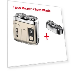 Мини-электробритва с цифровым дисплеем — Бикини, Light makeup