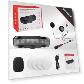 Сигнальный огонь для мотоциклетного шлема — Шлемы и аксессуары для гонок, YJMP Auto Parts