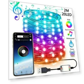 Украшение для рождественской елки со светодиодными огнями — Световые украшения, lucky you one