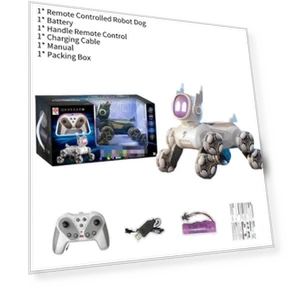 Многофункциональная игрушка для собак с дистанционным управлением и сенсорами жестов для детей — Управляемые игрушки и роботы, FluxAtelier